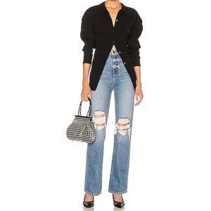 NWT Khaite Danielle Stovepipe Jeans